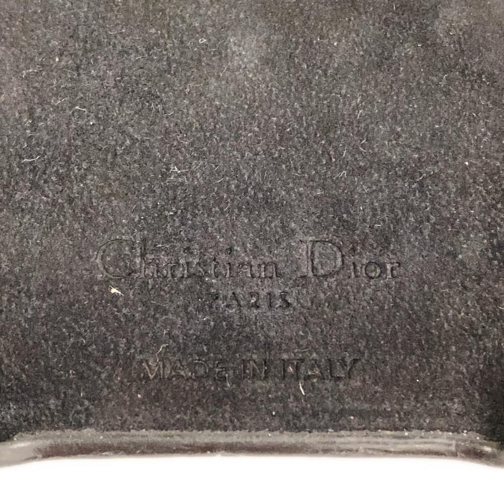 Christian Dior DIOR/ChristianDior Lady Dior Accessory Case Black Gold Leather - Picture 4 of 8